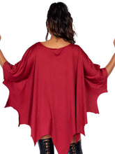 Gothic Glitter Spider Web Costume Poncho